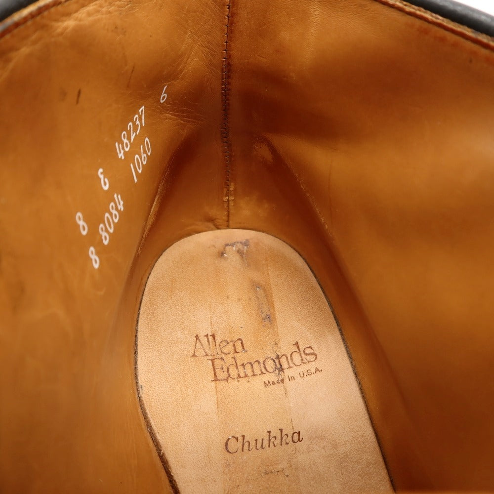【中古】アレンエドモンズ Allen Edmonds YARMOUTH コードバン ブーツ ブラウン【サイズ8 E】【 状態ランクB 】【 メンズ 】
