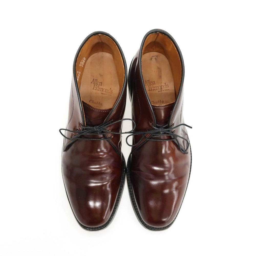【中古】アレンエドモンズ Allen Edmonds YARMOUTH コードバン ブーツ ブラウン【サイズ8 E】【 状態ランクB 】【 メンズ 】