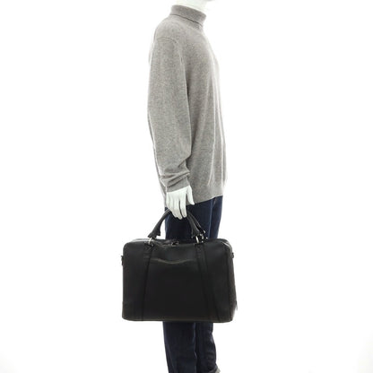 【中古】ペッレモルビダ PELLE MORBIDA deck/9 レザー ブリーフケース ブラック【 状態ランクC 】【 メンズ 】