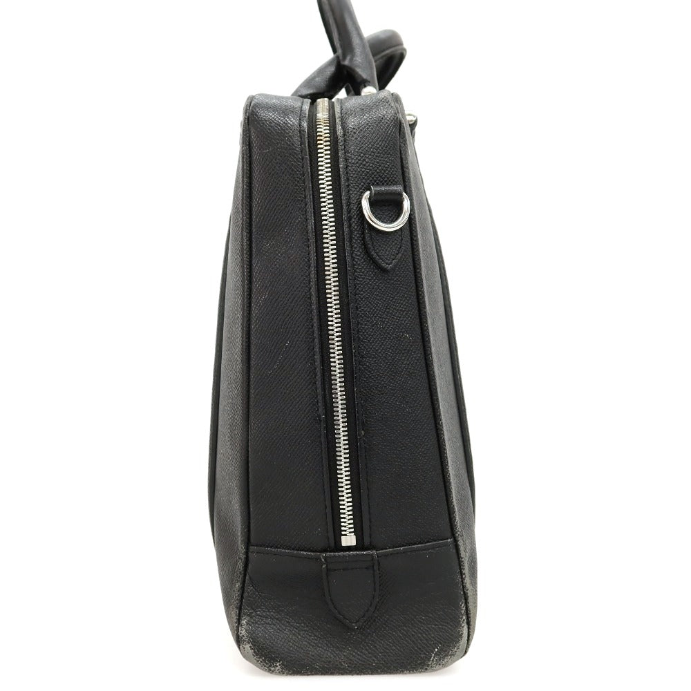 【中古】ペッレモルビダ PELLE MORBIDA deck/9 レザー ブリーフケース ブラック【 状態ランクC 】【 メンズ 】