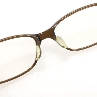 【中古】フォーナインズ 999.9 プラスチック×チタン メガネ ブラウン【サイズ55□17_146】【 状態ランクC 】【 メンズ 】