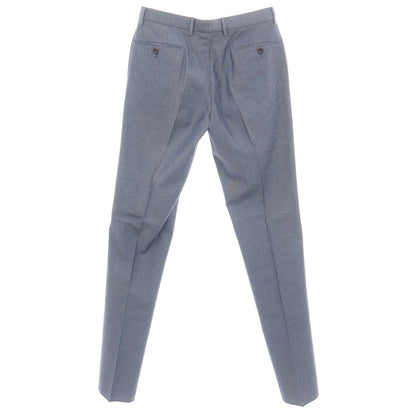 【中古】グリーンレーベルリラクシング green label relaxing ストレッチ コットンポリエステル カジュアルスラックスパンツ ネイビーブルー【サイズM】【 状態ランクB 】【 メンズ 】