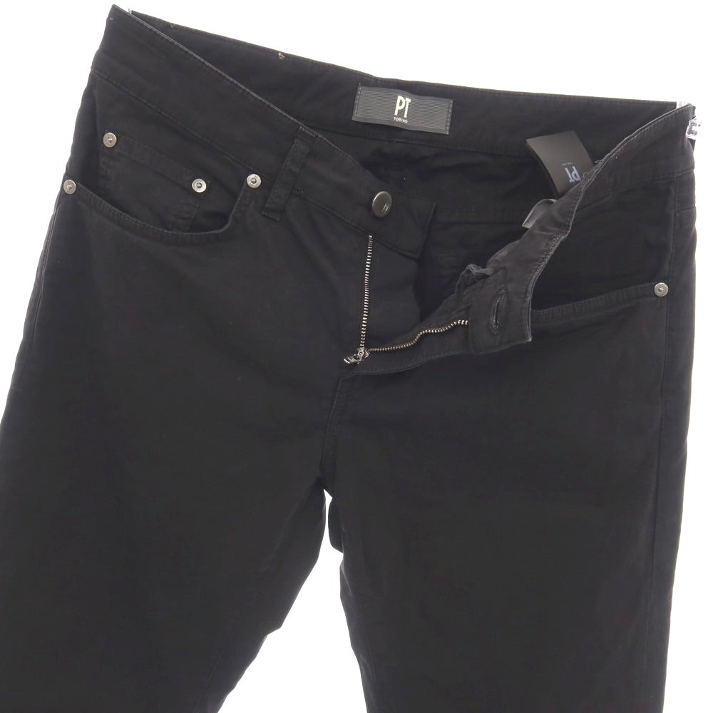 【中古】ピーティートリノ デニム PT TORINO DENIM SWING ストレッチ コットン 5ポケットパンツ ブラック【サイズ31】【 状態ランクB 】【 メンズ 】