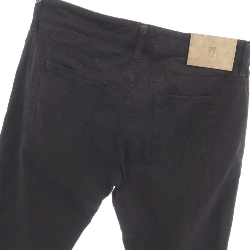 【中古】ピーティートリノ デニム PT TORINO DENIM SWING ストレッチ コットン 5ポケットパンツ ブラック【サイズ31】【 状態ランクB 】【 メンズ 】