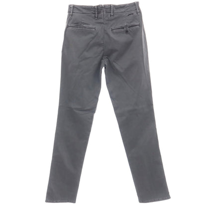 【中古】インコテックス スラックス INCOTEX SLACKS ストレッチ コットン カジュアルスラックスパンツ グレー【サイズ30】【 状態ランクB 】【 メンズ 】