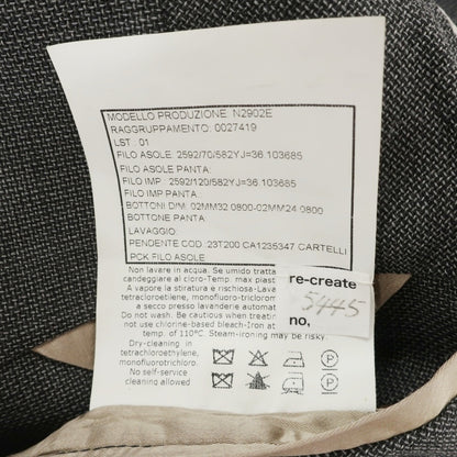 【中古】ボリオリ BOGLIOLI K.JACKET ストレッチウール 3B テーラードジャケット ダークグレー【サイズ46】【 状態ランクC 】【 メンズ 】