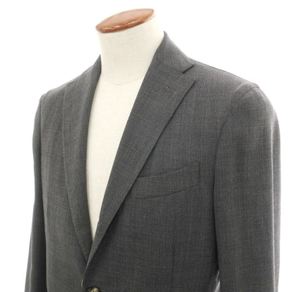 【中古】ボリオリ BOGLIOLI K.JACKET ストレッチウール 3B テーラードジャケット ダークグレー【サイズ46】【 状態ランクC 】【 メンズ 】