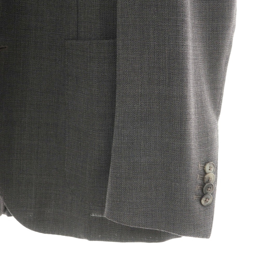 【中古】ボリオリ BOGLIOLI K.JACKET ストレッチウール 3B テーラードジャケット ダークグレー【サイズ46】【 状態ランクC 】【 メンズ 】