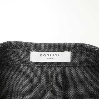 【中古】ボリオリ BOGLIOLI K.JACKET ストレッチウール 3B テーラードジャケット ダークグレー【サイズ46】【 状態ランクC 】【 メンズ 】