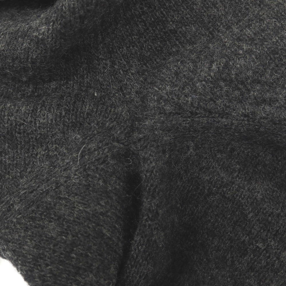 【中古】コルネリアーニ CORNELIANI ウール ハーフジップ スタンドカラー プルオーバーニット チャコールグレー【サイズ48】【 状態ランクB 】【 メンズ 】