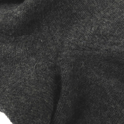 【中古】コルネリアーニ CORNELIANI ウール ハーフジップ スタンドカラー プルオーバーニット チャコールグレー【サイズ48】【 状態ランクB 】【 メンズ 】