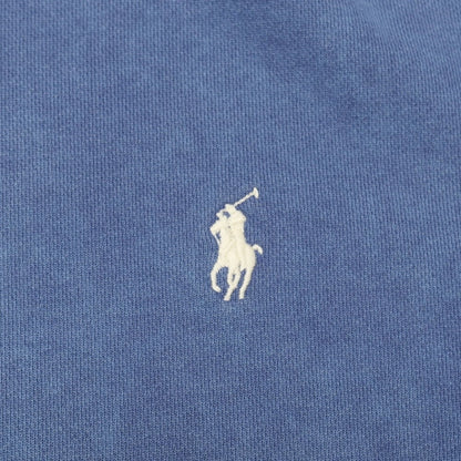 【中古】ポロ ラルフローレン Polo Ralph Lauren コットン スウェット プルオーバー パーカー ブルー【サイズS】【 状態ランクC 】【 メンズ 】