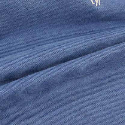 【中古】ポロ ラルフローレン Polo Ralph Lauren コットン スウェット プルオーバー パーカー ブルー【サイズS】【 状態ランクC 】【 メンズ 】
