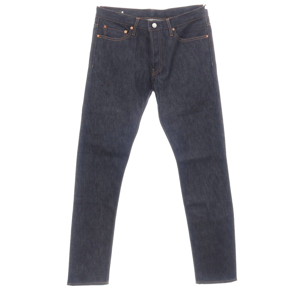 【中古】マインデニム MINEDENIM 干場別注 リジット コットンポリウレタン デニムパンツ ジーンズ ネイビー【サイズ10】【 状態ランクA 】【 メンズ 】