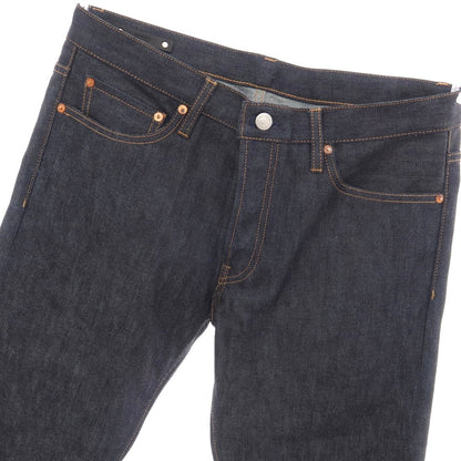 【中古】マインデニム MINEDENIM 干場別注 リジット コットンポリウレタン デニムパンツ ジーンズ ネイビー【サイズ10】【 状態ランクA 】【 メンズ 】