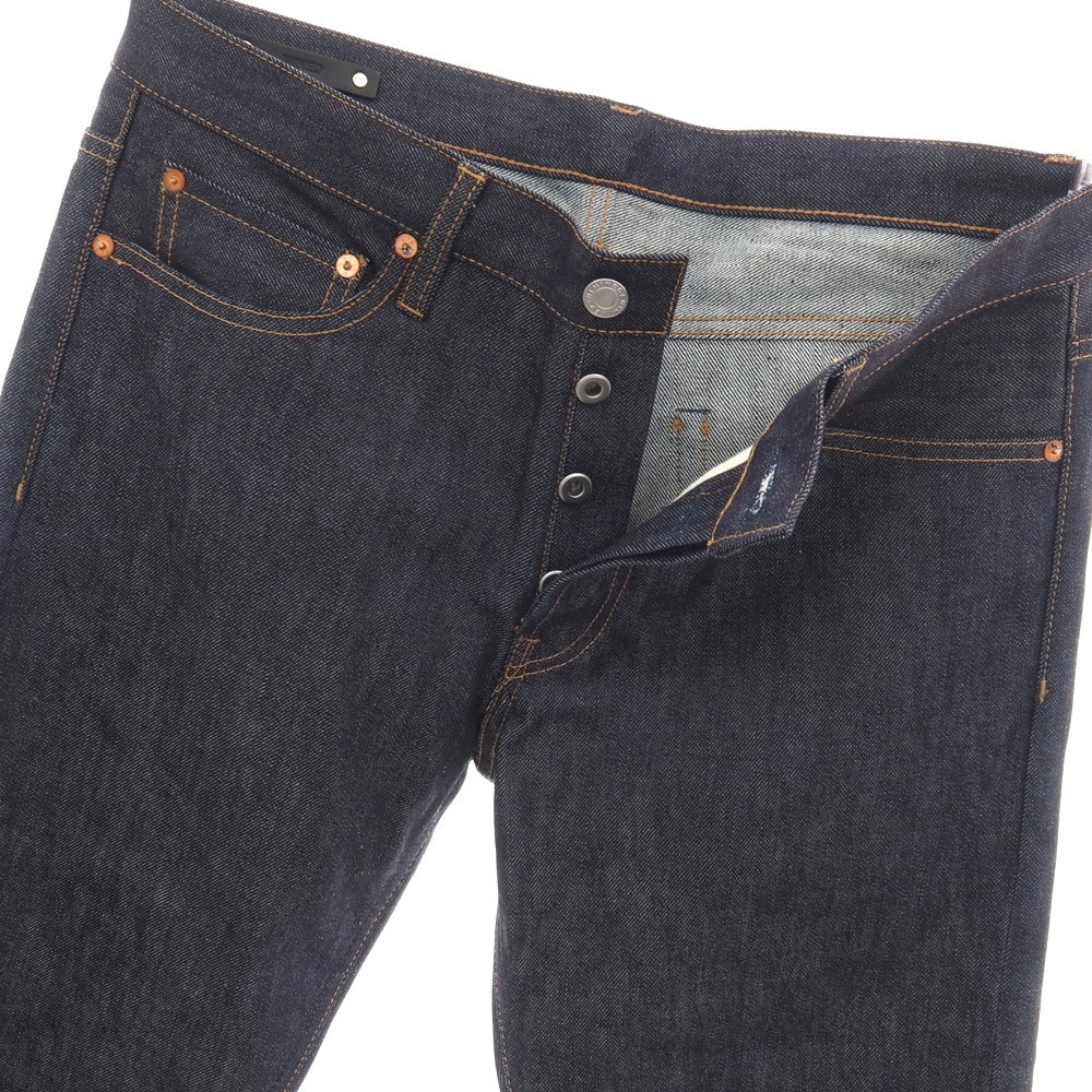 【中古】マインデニム MINEDENIM 干場別注 リジット コットンポリウレタン デニムパンツ ジーンズ ネイビー【サイズ10】【 状態ランクA 】【 メンズ 】