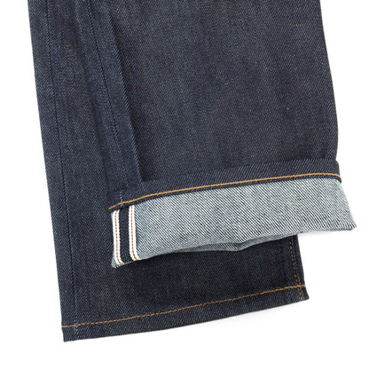【中古】マインデニム MINEDENIM 干場別注 リジット コットンポリウレタン デニムパンツ ジーンズ ネイビー【サイズ10】【 状態ランクA 】【 メンズ 】