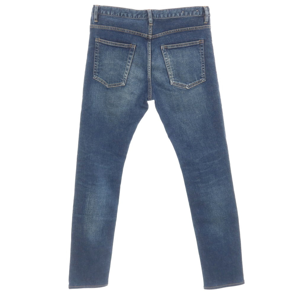 【中古】マインデニム MINEDENIM S.SLIM ストレッチ コットン デニムパンツ ジーンズ ブルー【サイズ10】【 状態ランクB 】【 メンズ 】