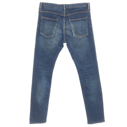 【中古】マインデニム MINEDENIM S.SLIM ストレッチ コットン デニムパンツ ジーンズ ブルー【サイズ10】【 状態ランクB 】【 メンズ 】