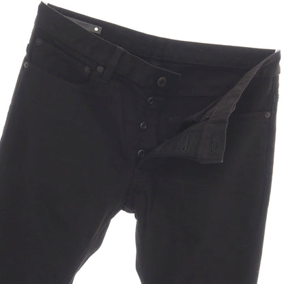 【中古】マインデニム MINEDENIM S.SLIM ストレッチ コットン デニムパンツ ブラック【サイズ10】【 状態ランクA 】【 メンズ 】