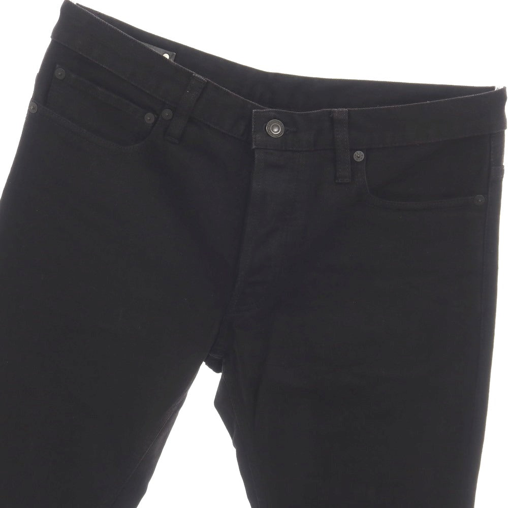 【中古】マインデニム MINEDENIM S.SLIM ストレッチ コットン デニムパンツ ブラック【サイズ10】【 状態ランクB 】【 メンズ 】