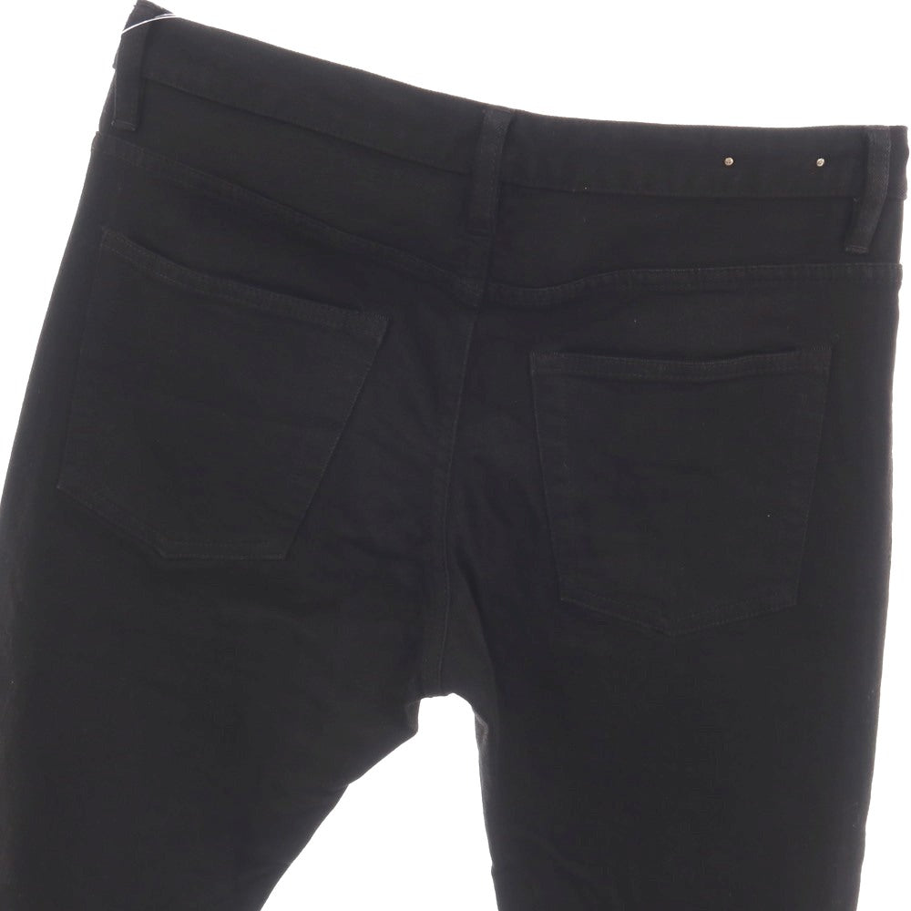 【中古】マインデニム MINEDENIM S.SLIM ストレッチ コットン デニムパンツ ブラック【サイズ10】【 状態ランクB 】【 メンズ 】