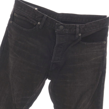 【中古】マインデニム MINEDENIM S.SLIM ストレッチ コットン デニムパンツ ジーンズ ブラック【サイズ10】【 状態ランクB 】【 メンズ 】