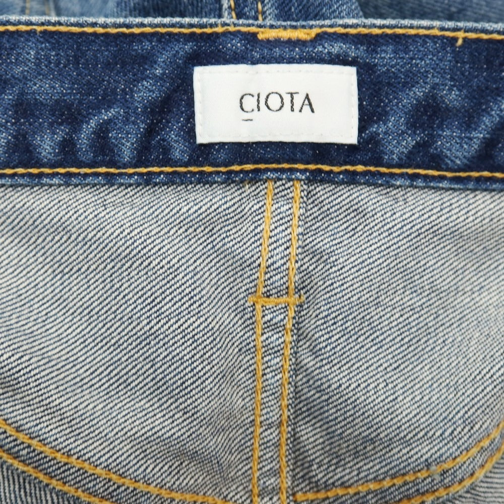 【中古】シオタ CIOTA 2026年春夏 コットン系 デニムパンツ ジーンズ ブルー【サイズ表記なし（M位）】【 状態ランクA 】【 メンズ 】