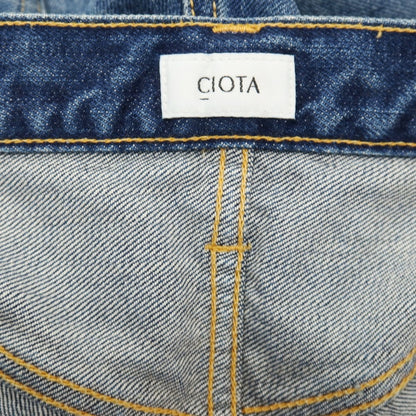 【中古】シオタ CIOTA 2026年春夏 コットン系 デニムパンツ ジーンズ ブルー【サイズ表記なし（M位）】【 状態ランクA 】【 メンズ 】