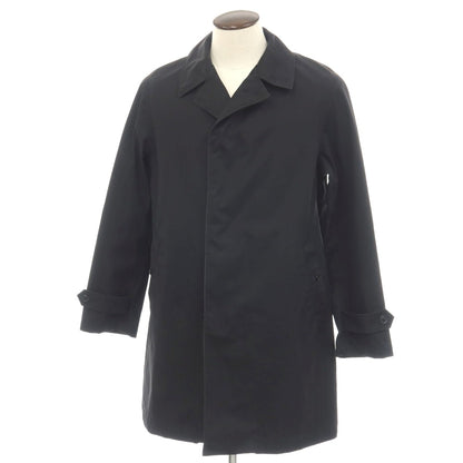 【中古】ザノースフェイスパープルレーベル THE NORTH FACE PURPLE LABEL ゴアテックス コットン ステンカラーコート ブラック【サイズL】【 状態ランクD 】【 メンズ 】