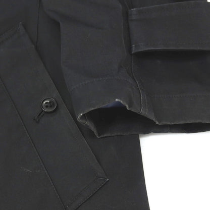 【中古】ザノースフェイスパープルレーベル THE NORTH FACE PURPLE LABEL ゴアテックス コットン ステンカラーコート ブラック【サイズL】【 状態ランクD 】【 メンズ 】