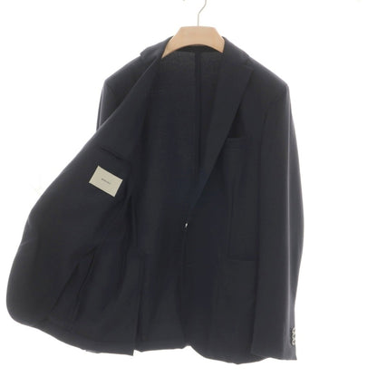 【中古】ボリオリ BOGLIOLI DOVER ウール 3B テーラードジャケット ブラックネイビー【サイズ48】【 状態ランクC 】【 メンズ 】