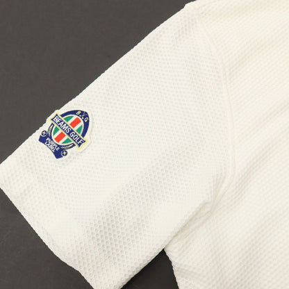 【中古】ビームス ゴルフ BEAMS GOLF ポリエステルポリウレタン タラッティ プラスリッチ モックネック 半袖Ｔシャツ ホワイト【サイズXL】【 状態ランクB 】【 メンズ 】