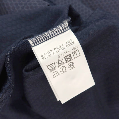 【中古】ビームス ゴルフ BEAMS GOLF ポリエステル ハニカム 半袖ポロシャツ ネイビー【サイズXL】【 状態ランクB 】【 メンズ 】
