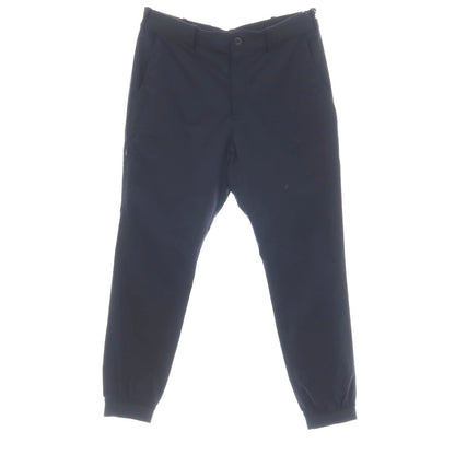 【中古】ビームス ゴルフ BEAMS GOLF ポリエステル 撥水ストレッチ ジョガーパンツ イージーパンツ ネイビー【サイズL】【 状態ランクC 】【 メンズ 】