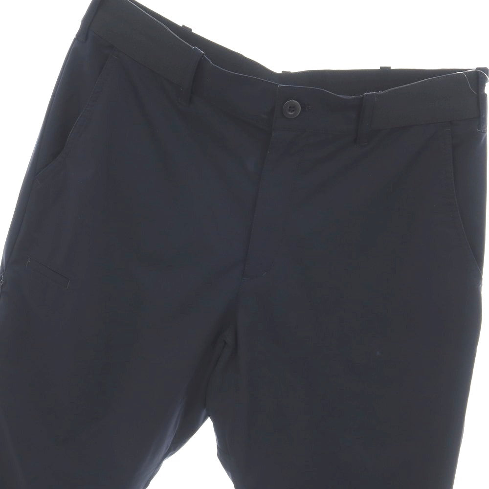 【中古】ビームス ゴルフ BEAMS GOLF ポリエステル 撥水ストレッチ ジョガーパンツ イージーパンツ ネイビー【サイズL】【 状態ランクC 】【 メンズ 】
