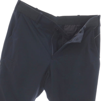 【中古】ビームス ゴルフ BEAMS GOLF ポリエステル 撥水ストレッチ ジョガーパンツ イージーパンツ ネイビー【サイズL】【 状態ランクC 】【 メンズ 】