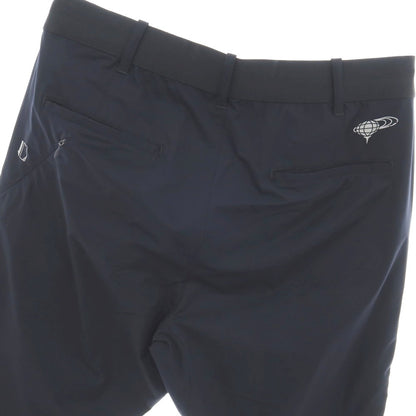 【中古】ビームス ゴルフ BEAMS GOLF ポリエステル 撥水ストレッチ ジョガーパンツ イージーパンツ ネイビー【サイズL】【 状態ランクC 】【 メンズ 】