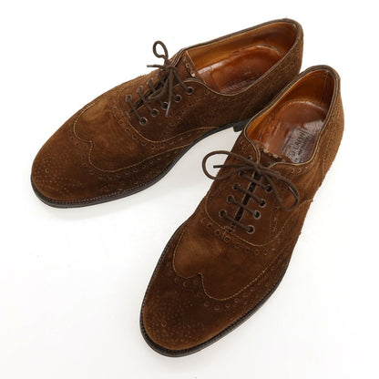 【中古】エドワードグリーン EDWARD GREEN BRAEMAR スエード ドレスシューズ ブラウン【サイズ6E】【 状態ランクC 】【 メンズ 】