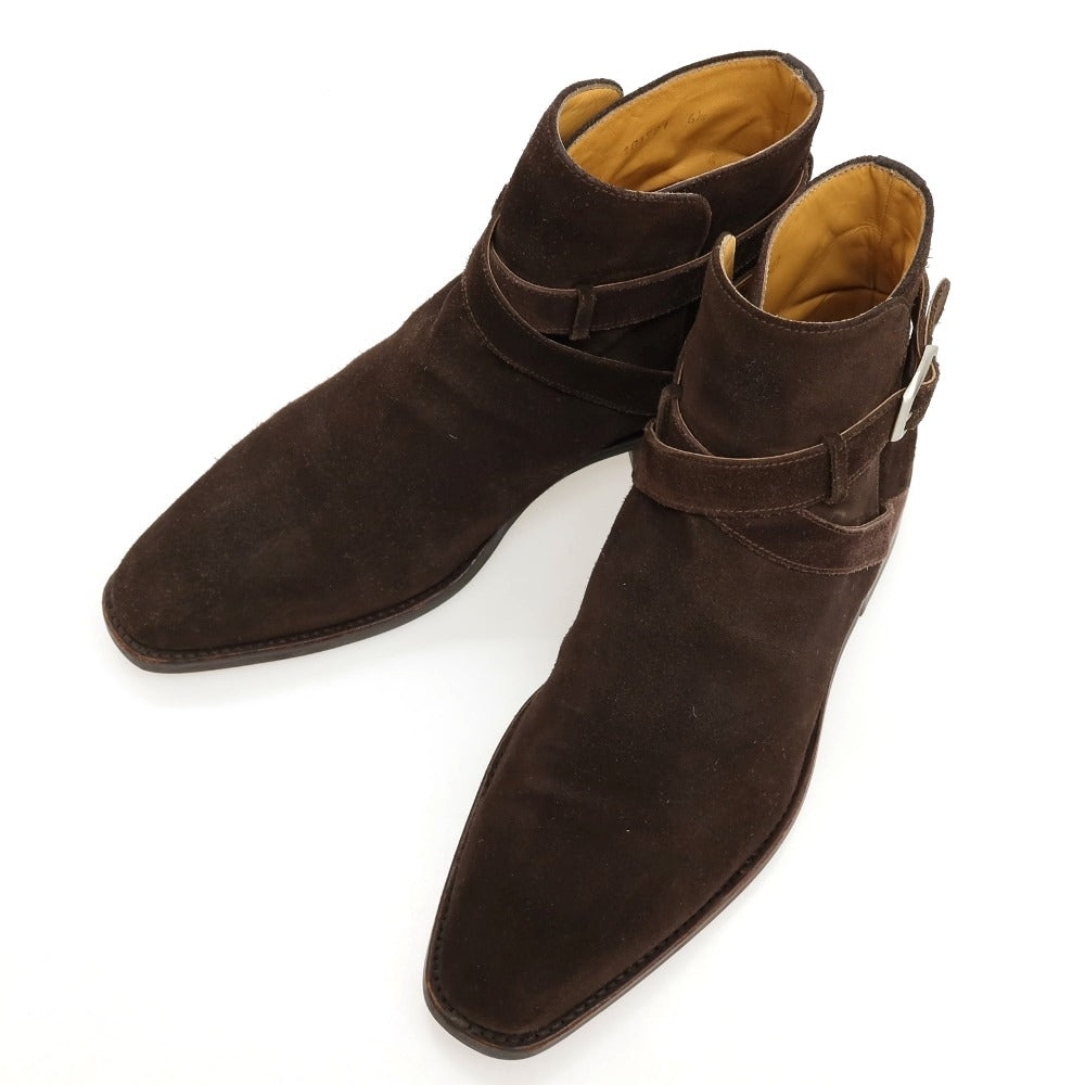 【中古】ヤンコ YANKO スエード ブーツ ダークブラウン【サイズ6 1/2】【 状態ランクB 】【 メンズ 】