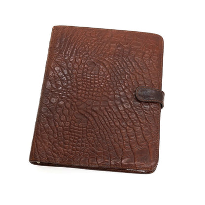 【中古】マルベリー MULBERRY レザー 手帳 ブラウン【 状態ランクC 】【 メンズ 】