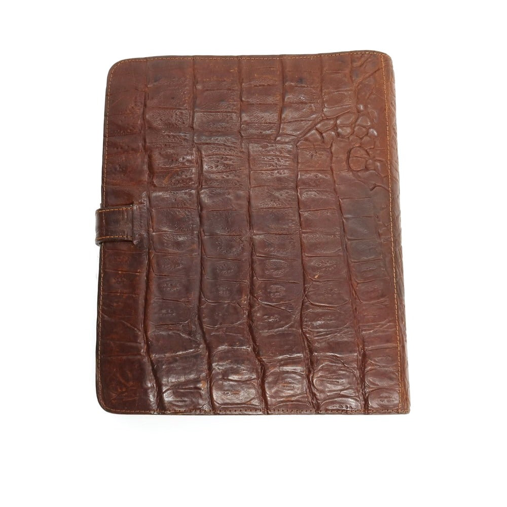 【中古】マルベリー MULBERRY レザー 手帳 ブラウン【 状態ランクC 】【 メンズ 】