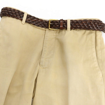 【中古】マルベリー MULBERRY レザー メッシュベルト ダークブラウン【サイズ36/90】【 状態ランクC 】【 メンズ 】