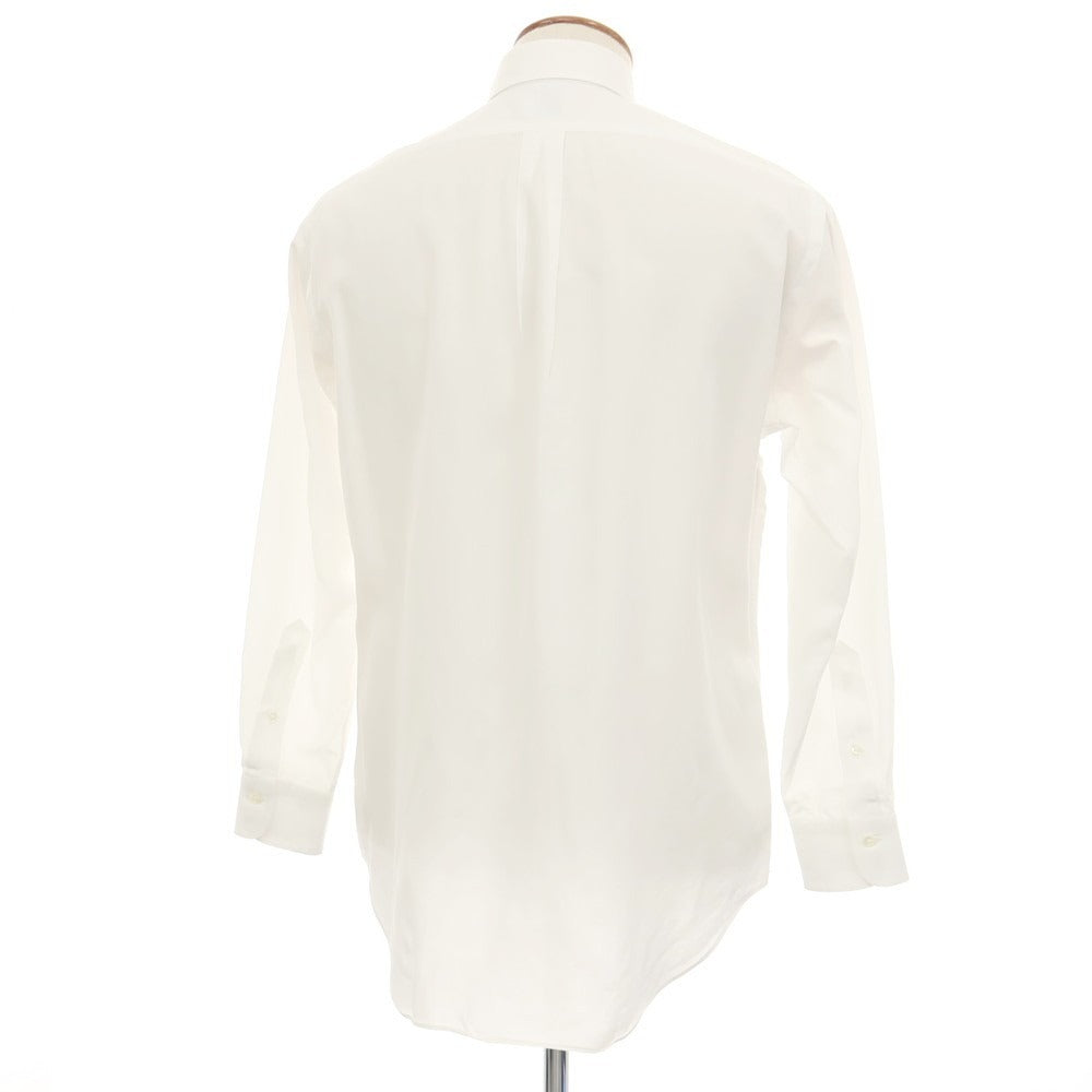 【中古】メイカーズシャツ カマクラ Makers Shirt 鎌倉 コットン ボタンダウン ドレスシャツ ホワイト【サイズ40】【 状態ランクB 】【 メンズ 】