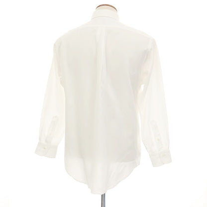 【中古】メイカーズシャツ カマクラ Makers Shirt 鎌倉 コットン ボタンダウン ドレスシャツ ホワイト【サイズ40】【 状態ランクB 】【 メンズ 】