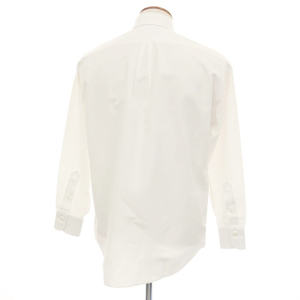 【中古】メイカーズシャツ カマクラ Makers Shirt 鎌倉 コットン ボタンダウン ドレスシャツ ホワイト【サイズ39】【 状態ランクB 】【 メンズ 】