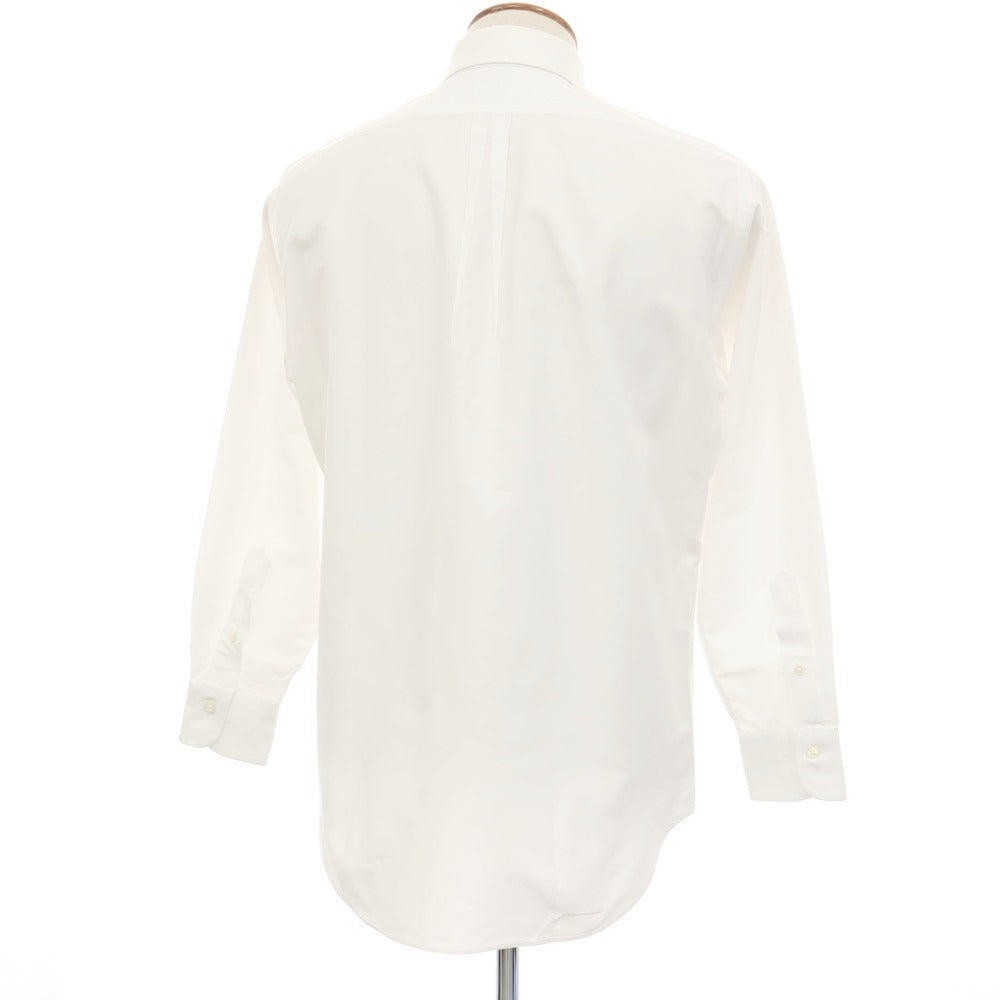 【中古】メイカーズシャツ カマクラ Makers Shirt 鎌倉 コットン ボタンダウン ドレスシャツ ホワイト【サイズ40】【 状態ランクC 】【 メンズ 】