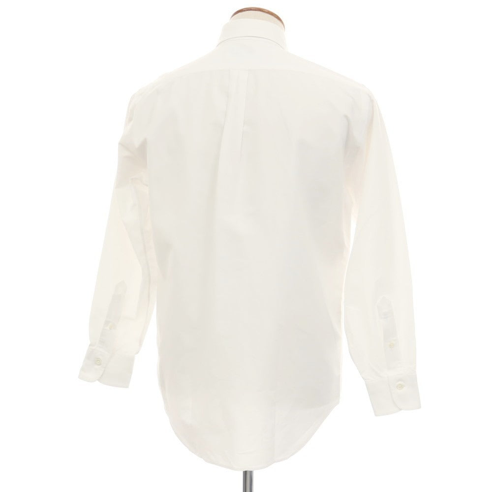 【中古】メイカーズシャツ カマクラ Makers Shirt 鎌倉 コットン ボタンダウン ドレスシャツ ホワイト【サイズ39】【 状態ランクC 】【 メンズ 】