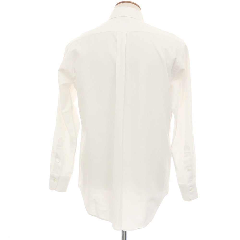【中古】メイカーズシャツ カマクラ Makers Shirt 鎌倉 コットン ボタンダウン ドレスシャツ ホワイト【サイズ39】【 状態ランクC 】【 メンズ 】