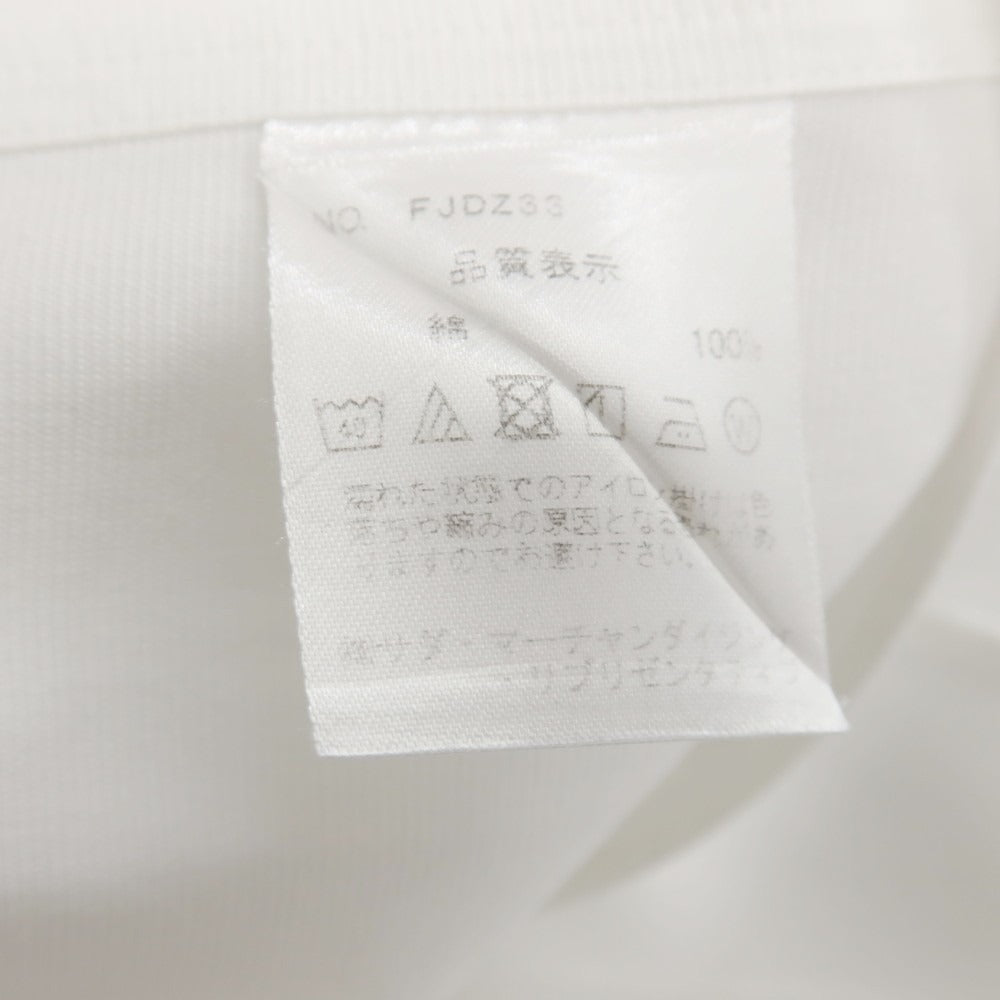 【中古】メイカーズシャツ カマクラ Makers Shirt 鎌倉 コットン ワンピースカラー ドレスシャツ ホワイト【サイズ39】【 状態ランクC 】【 メンズ 】